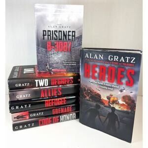 Lot of 7 ALAN GRATZ Books Series Historical Fiction HC